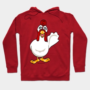 Giblet the STOP Chicken Hoodie